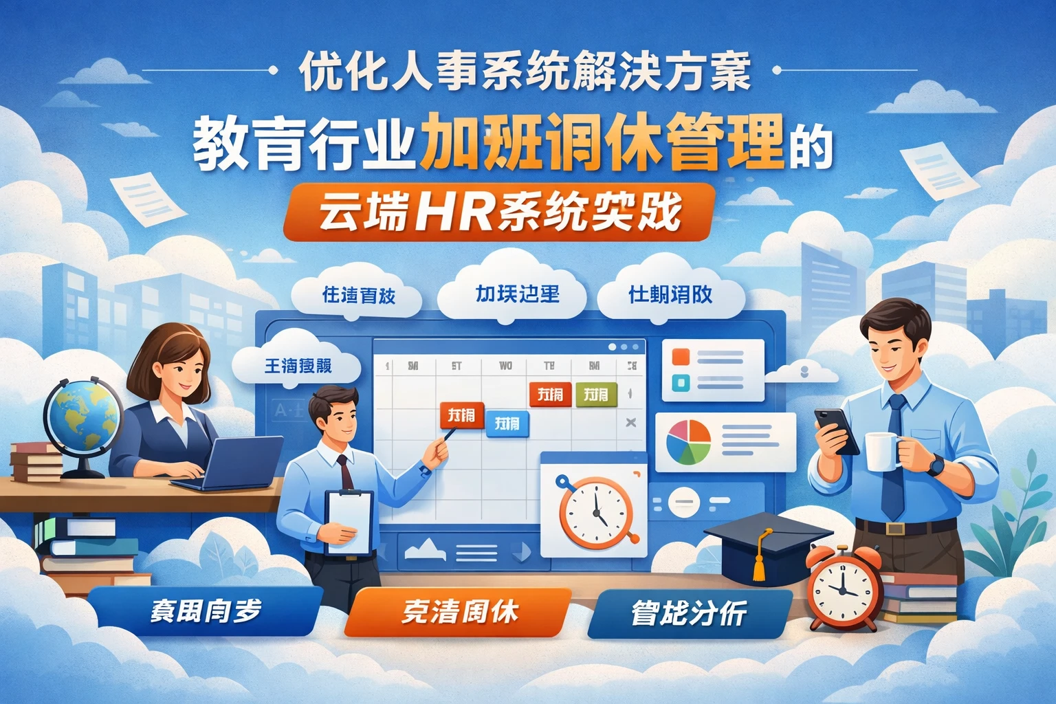 优化人事系统解决方案:教育行业加班调休管理的云端HR系统实践