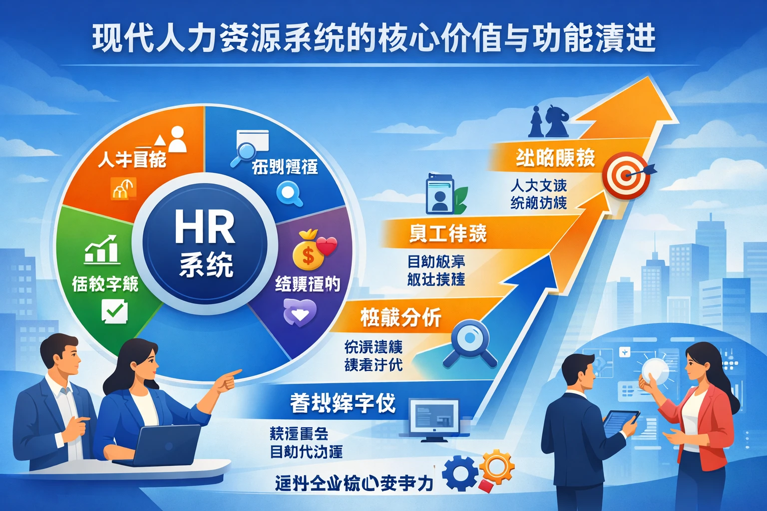 现代人力资源系统的核心价值与功能演进