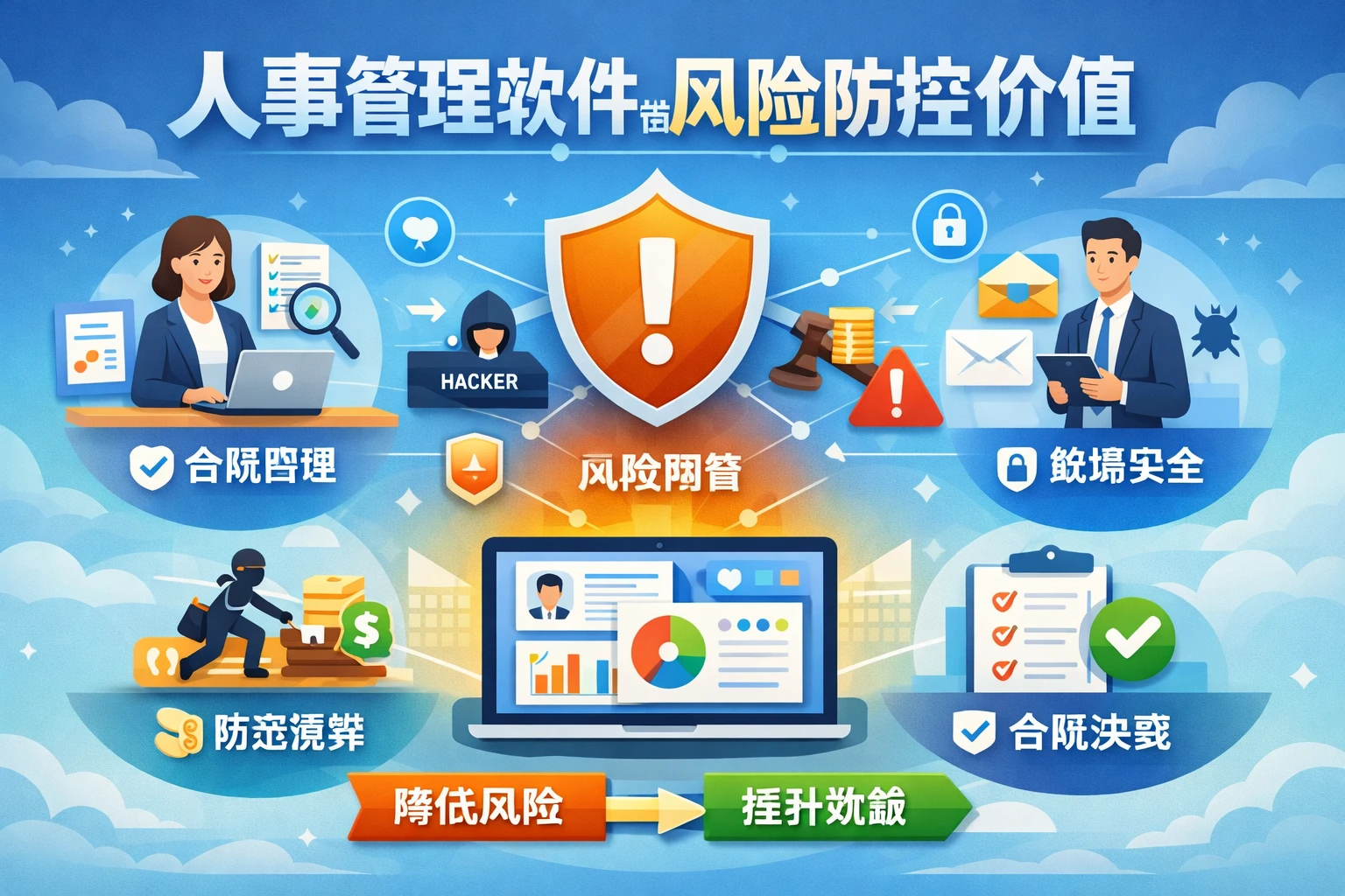 人事管理软件的风险防控价值