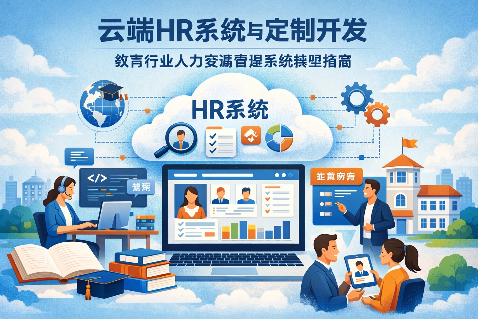 云端HR系统与定制开发：教育行业人力资源管理系统转型指南