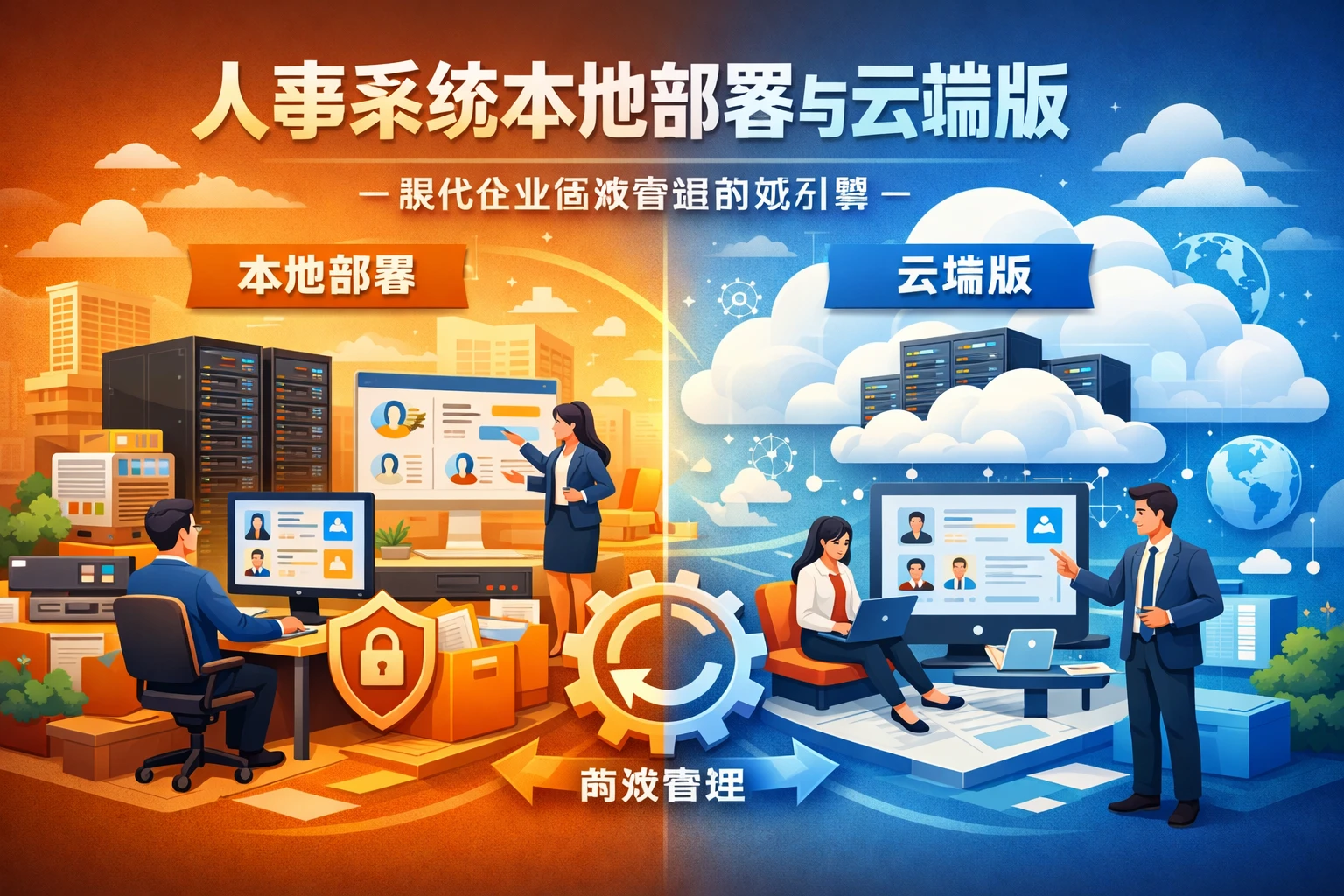 人事系统本地部署与云端版：现代企业高效管理的双引擎