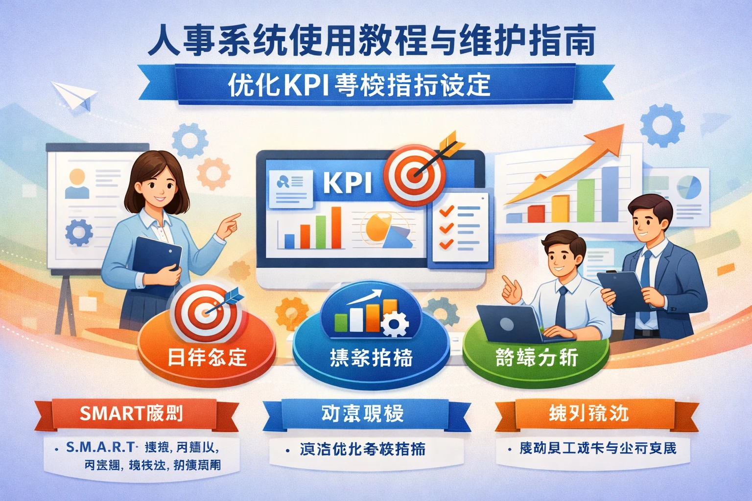 人事系统使用教程与维护指南：优化KPI考核指标设定