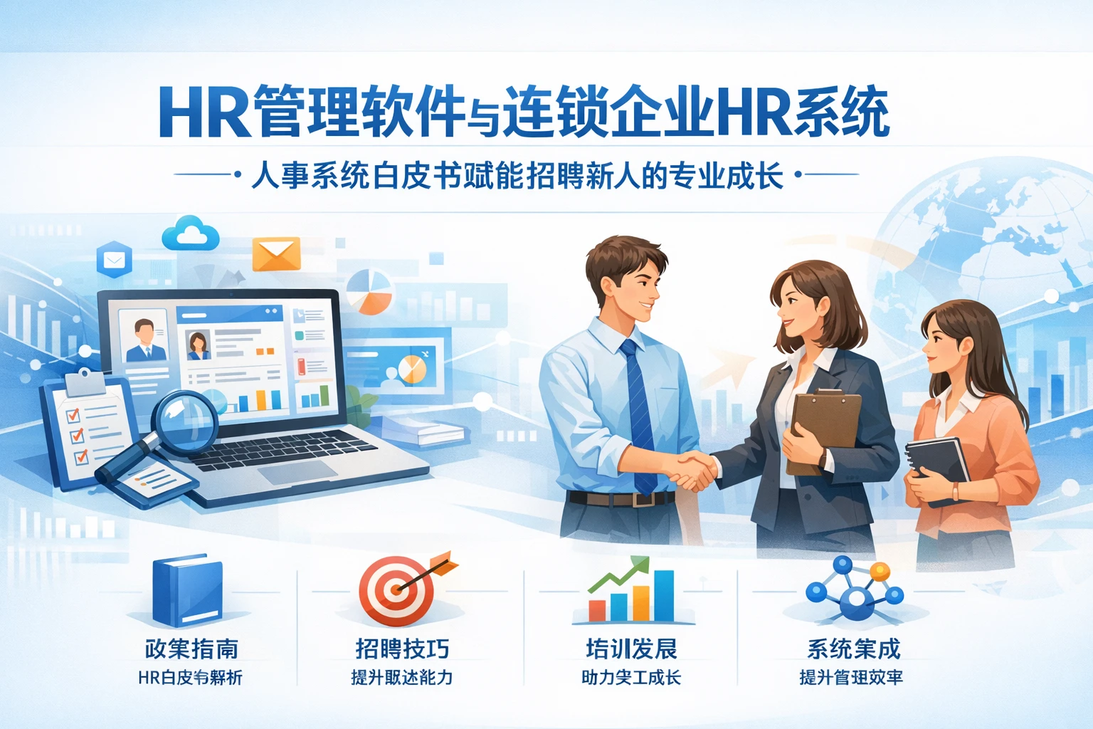 HR管理软件与连锁企业HR系统：人事系统白皮书赋能招聘新人的专业成长