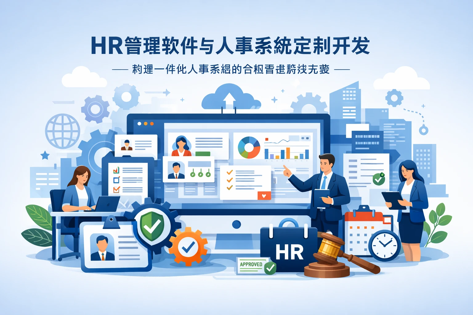 HR管理软件与人事系统定制开发：构建一体化人事系统的合规管理解决方案