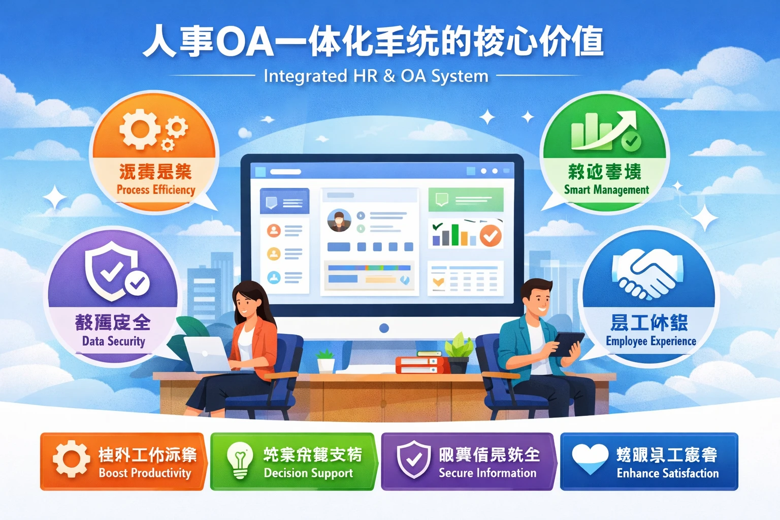 人事OA一体化系统的核心价值