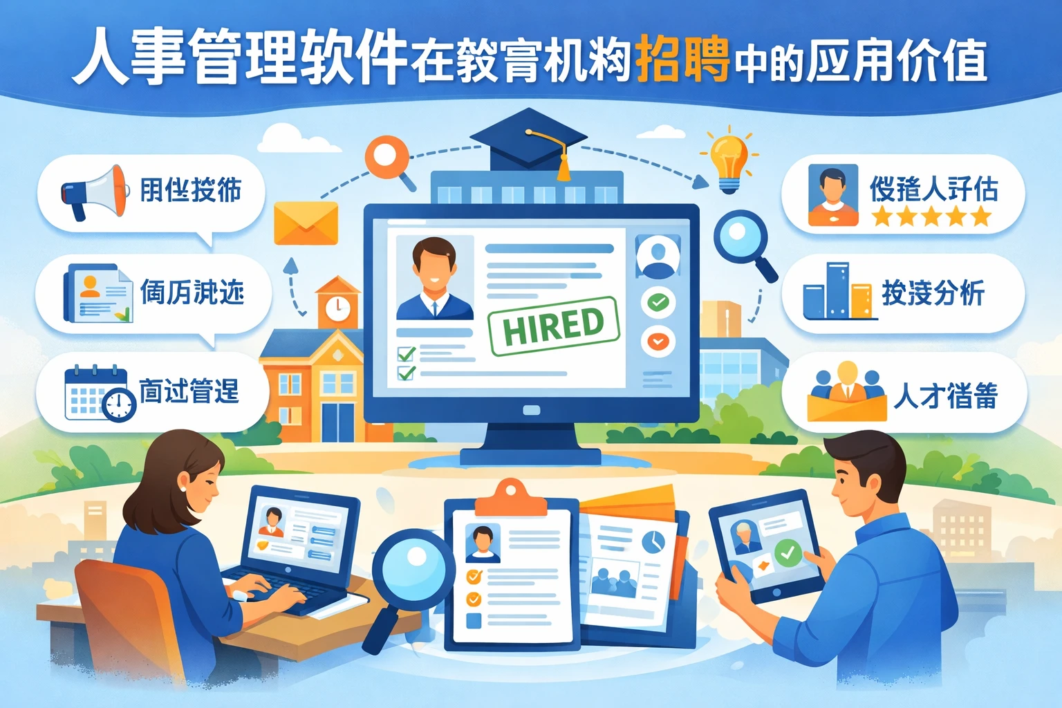 人事管理软件在教育机构招聘中的应用价值