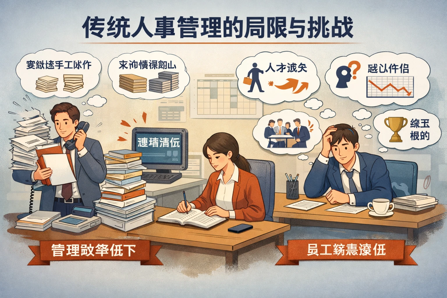 传统人事管理的局限与挑战