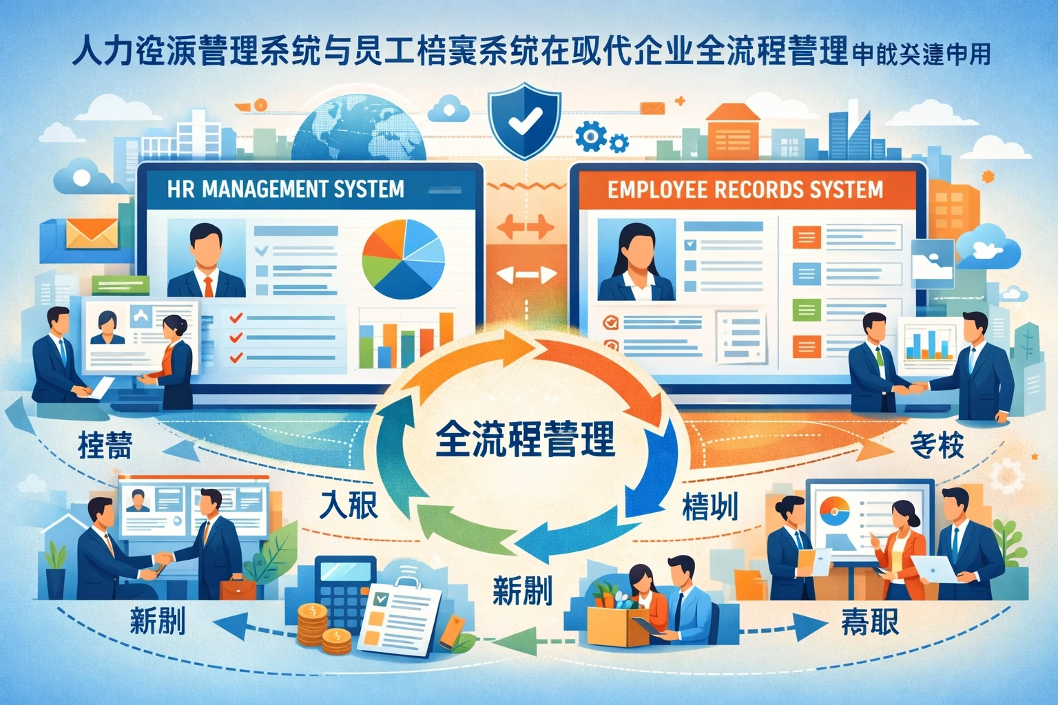 人力资源管理系统与员工档案系统在现代企业全流程管理中的关键作用