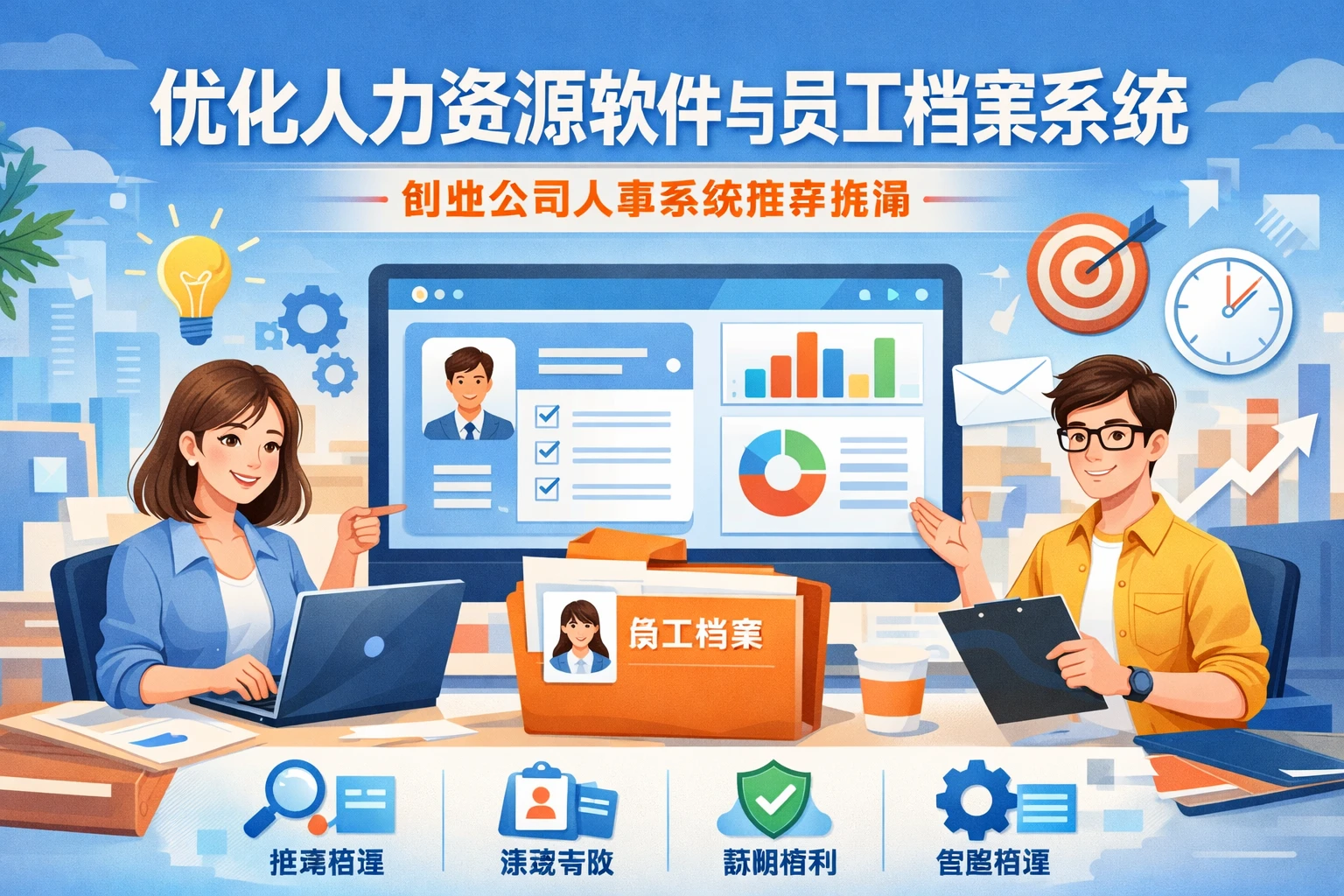 优化人力资源软件与员工档案系统：创业公司人事系统推荐指南