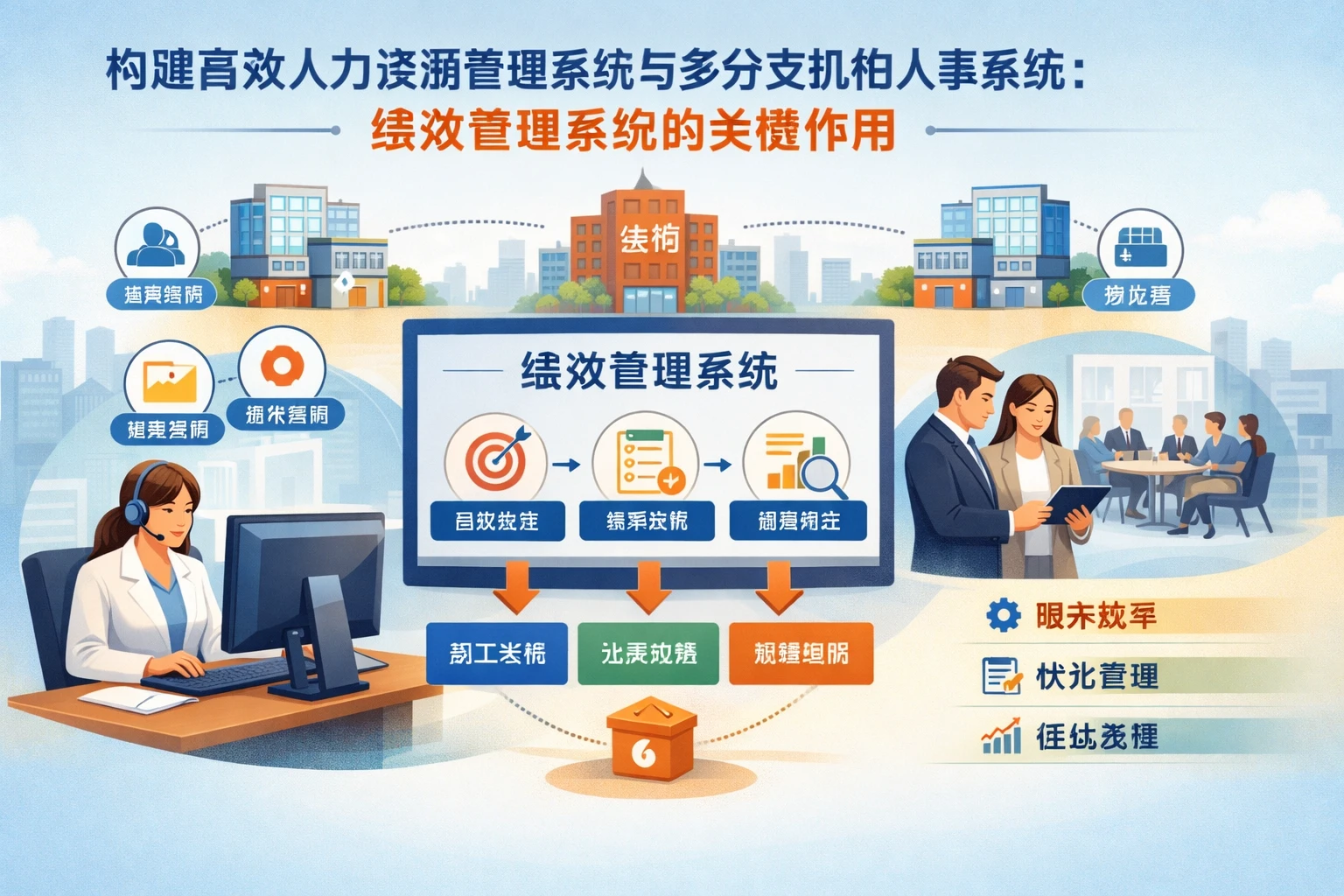 构建高效人力资源管理系统与多分支机构人事系统：绩效管理系统的关键作用