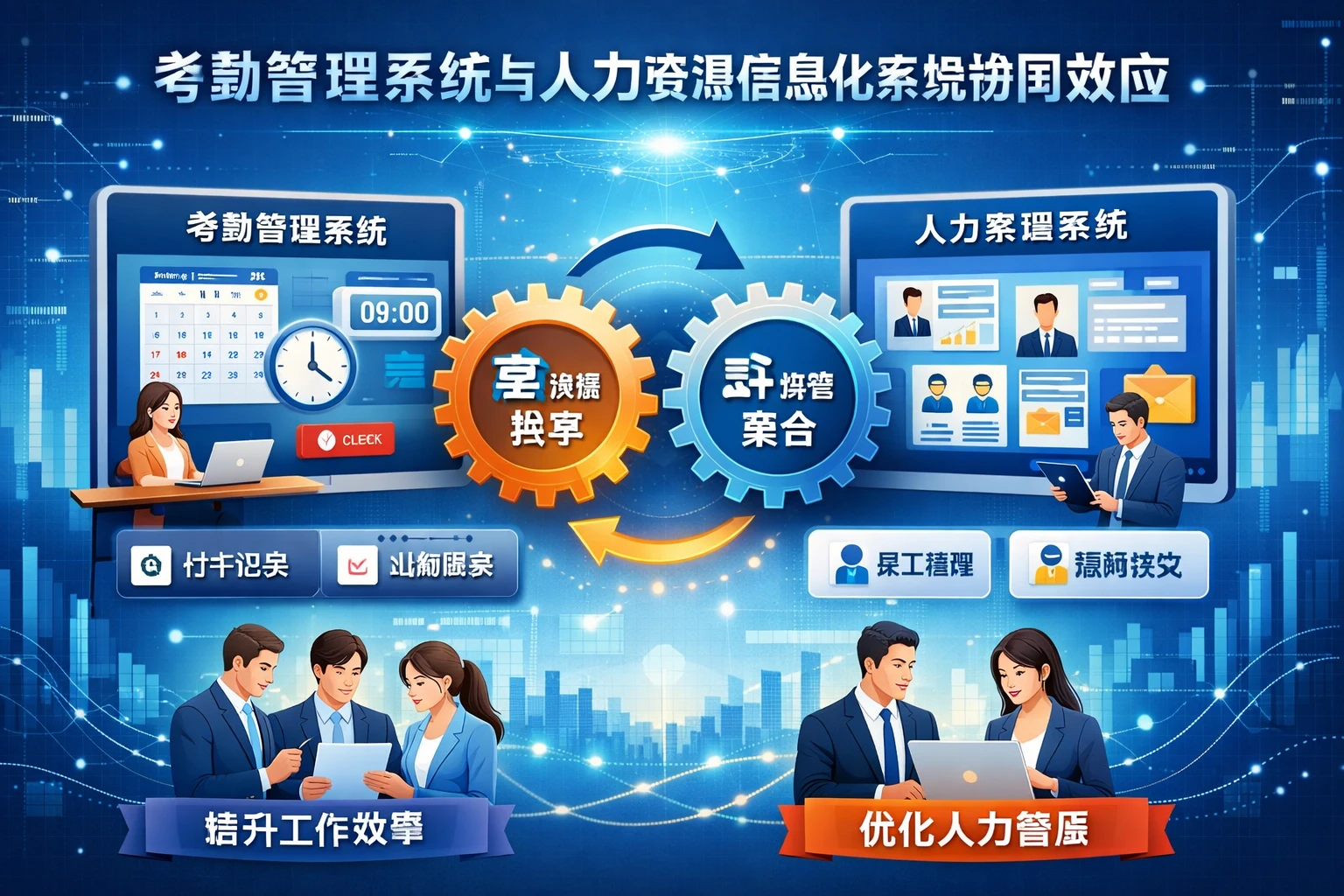 考勤管理系统与人力资源信息化系统的协同效应