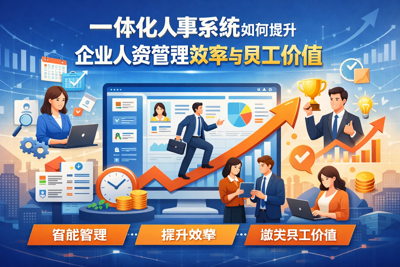一体化人事系统如何提升企业人资管理效率与员工价值