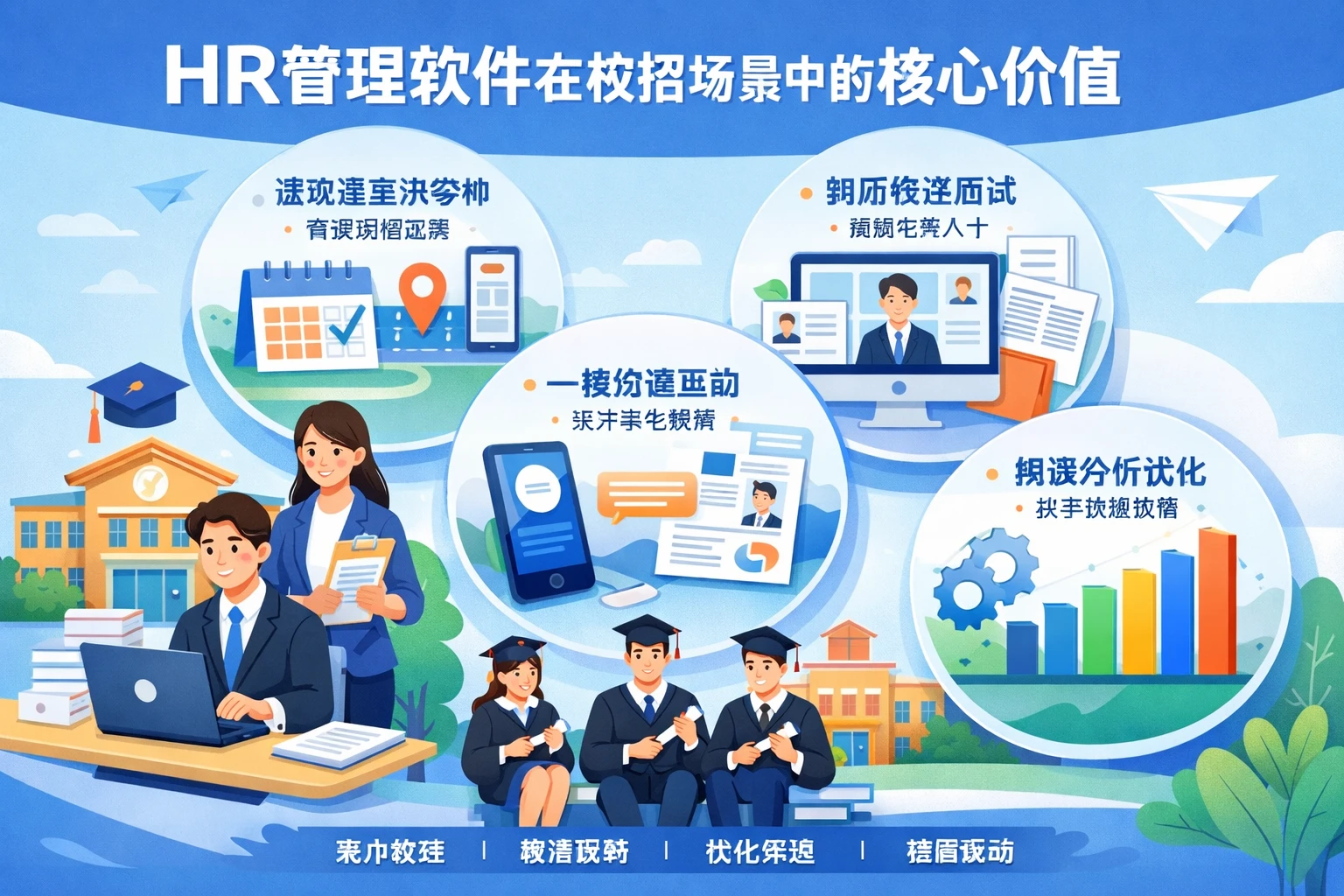 HR管理软件在校招场景中的核心价值