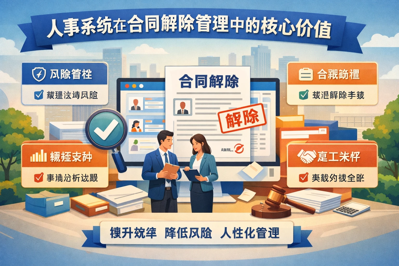 人事系统在合同解除管理中的核心价值