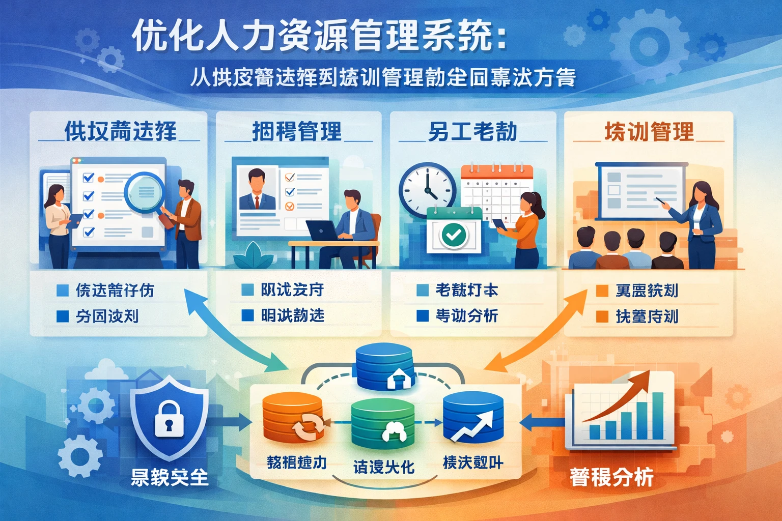 优化人力资源管理系统：从供应商选择到培训管理的全面解决方案