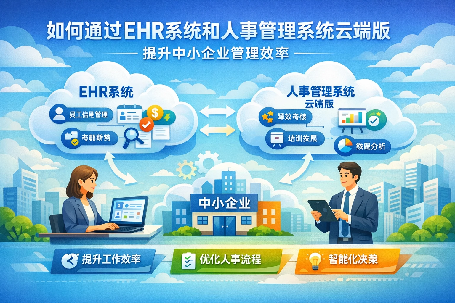如何通过ehr系统和人事管理系统云端版提升中小企业管理效率