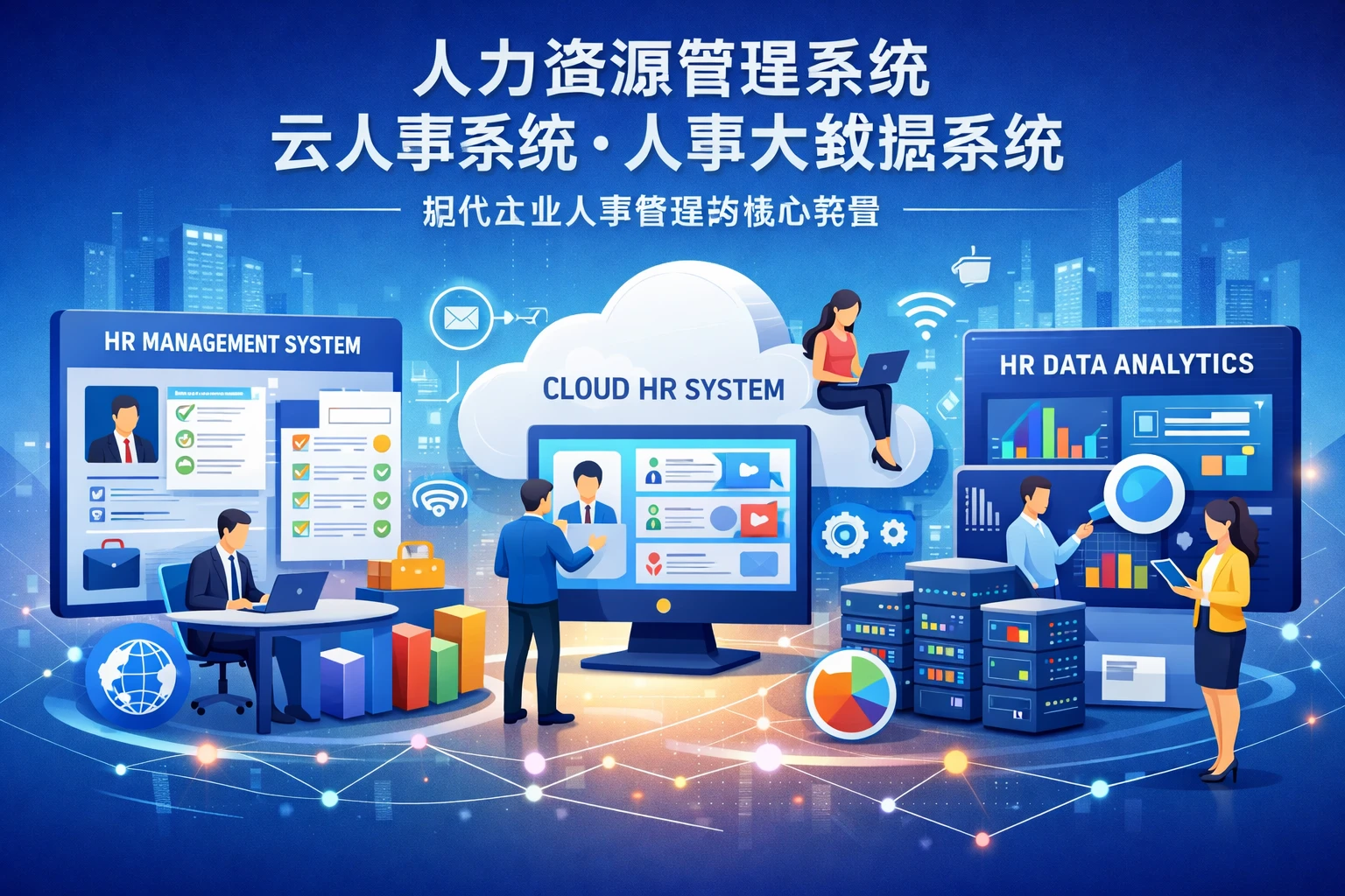 人力资源管理系统、云人事系统与人事大数据系统：现代企业人事管理的核心转型