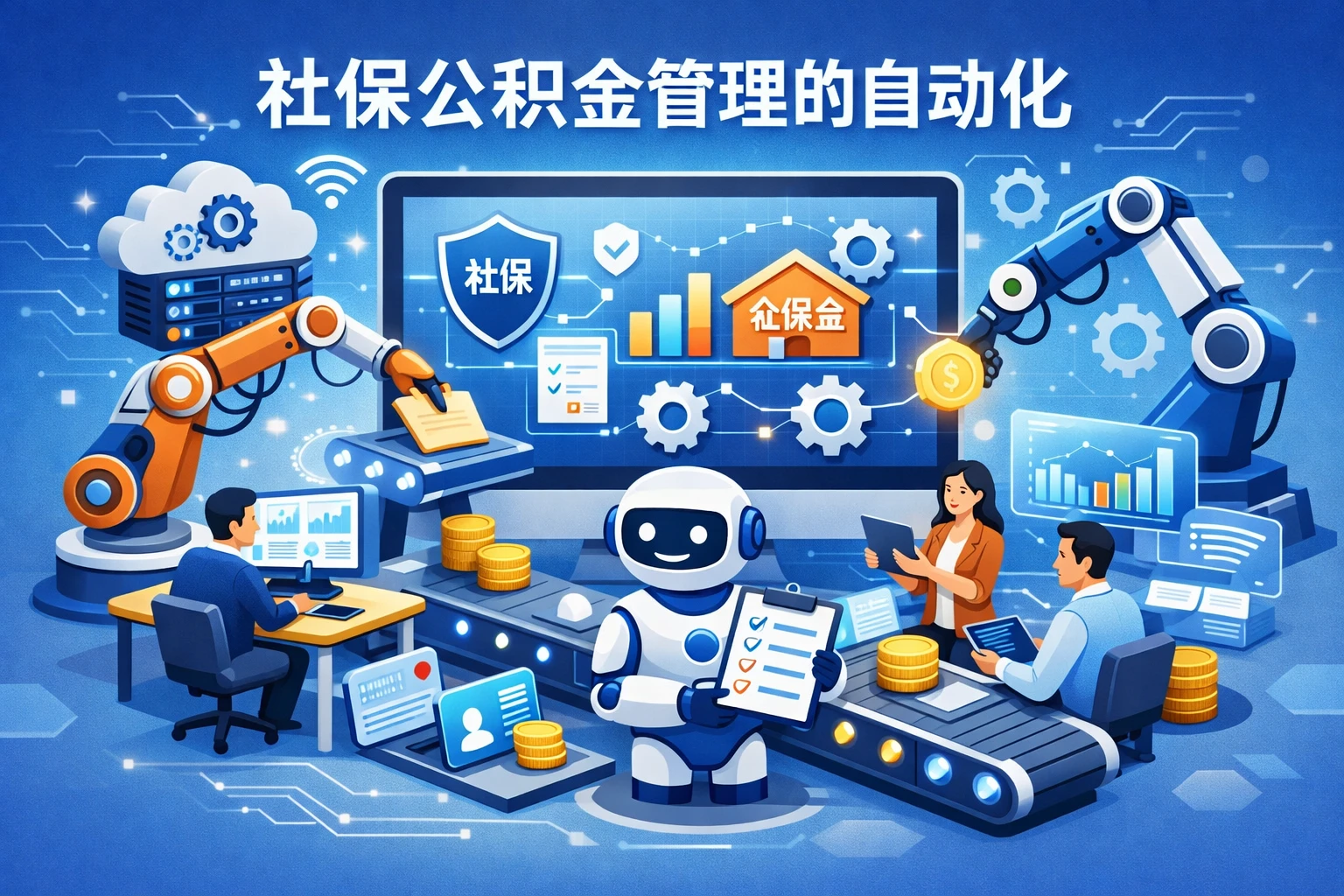 社保公积金管理的自动化