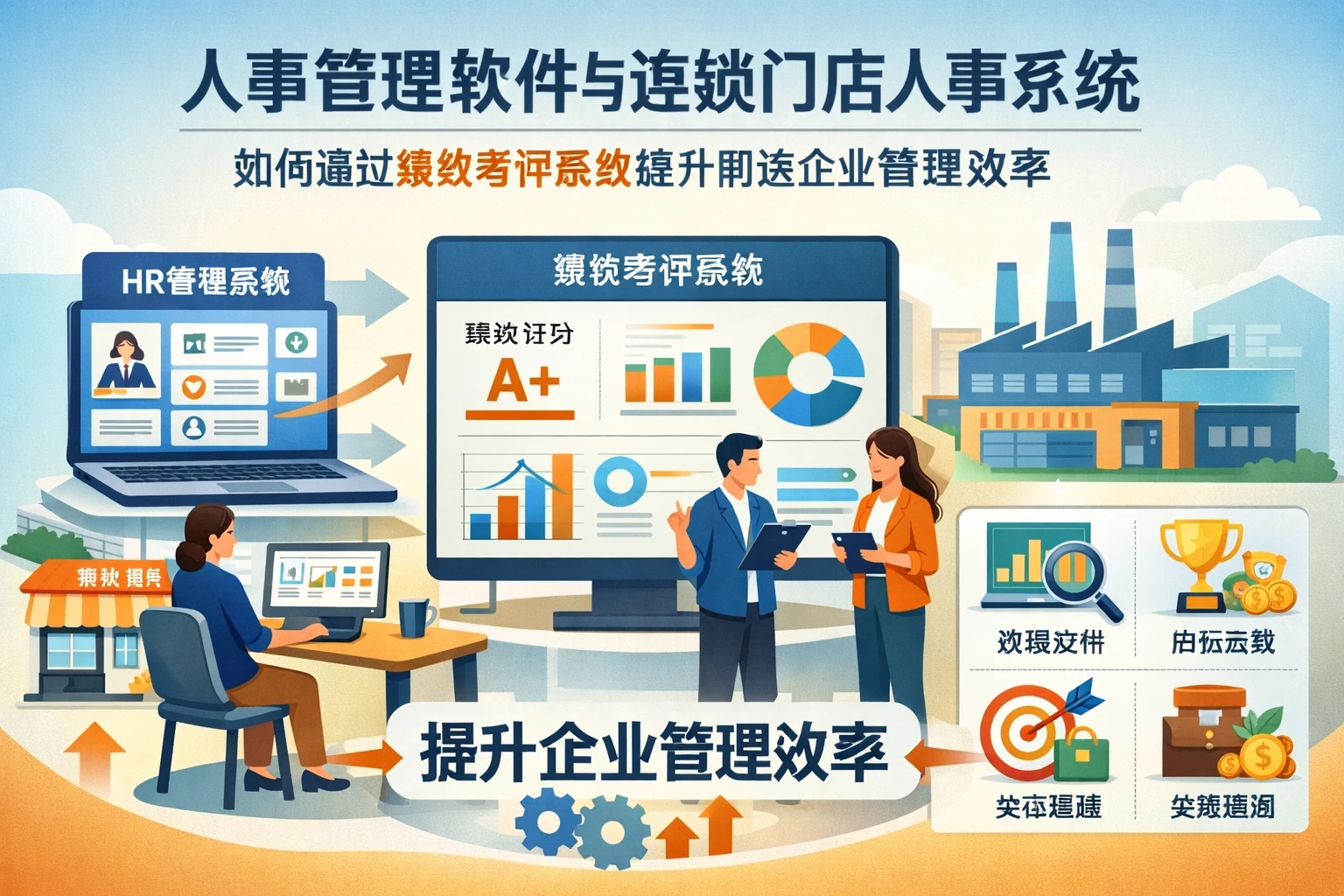人事管理软件与连锁门店人事系统如何通过绩效考评系统提升制造企业管理效率