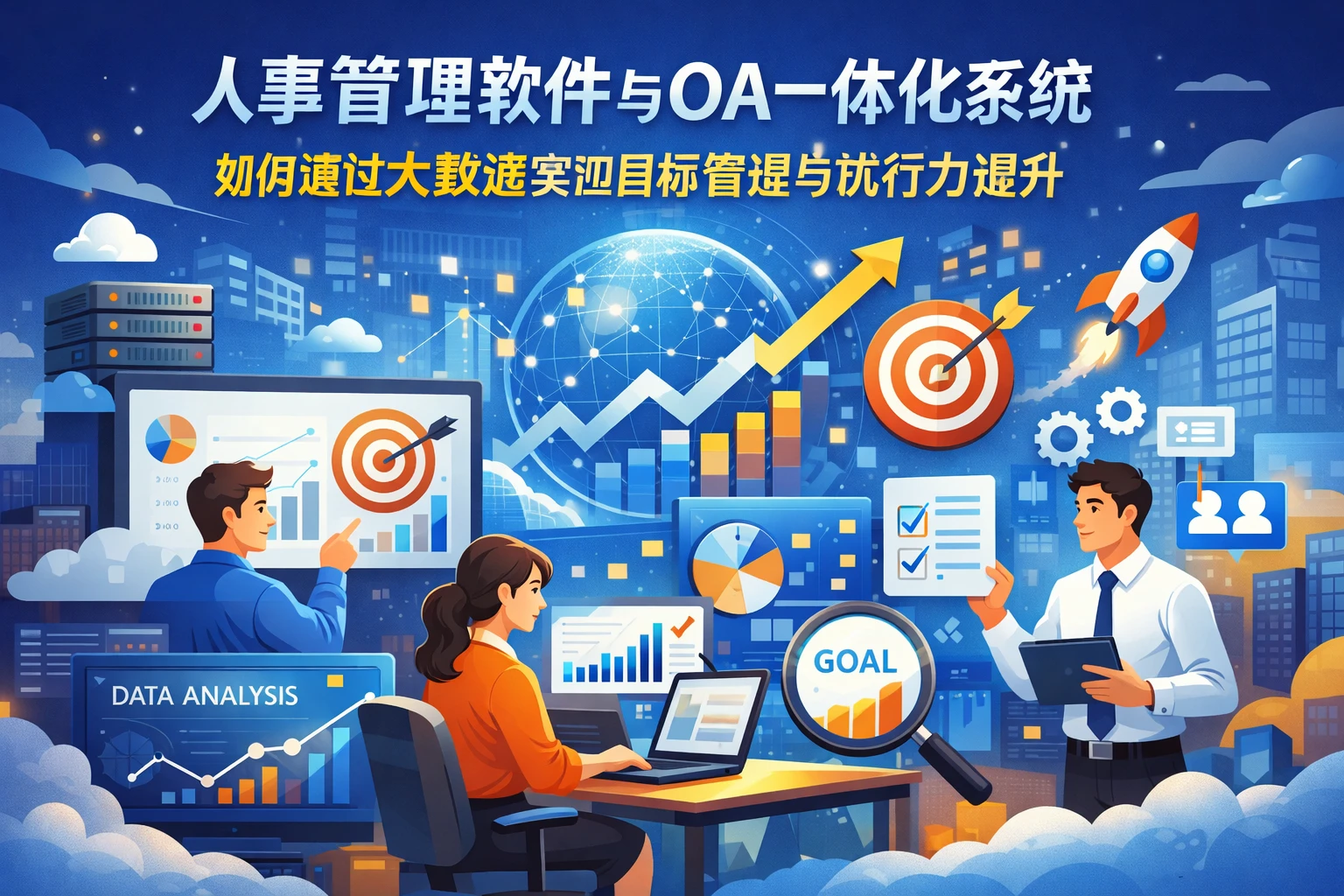 人事管理软件与OA一体化系统如何通过大数据实现目标管理与执行力提升