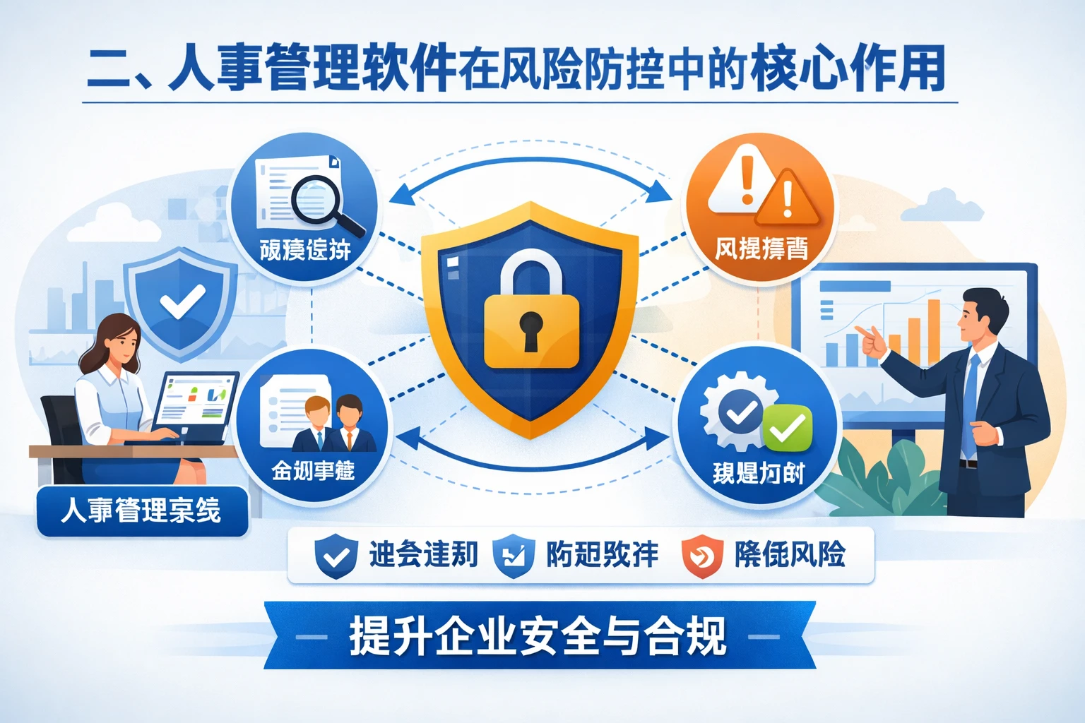 二、人事管理软件在风险防控中的核心作用