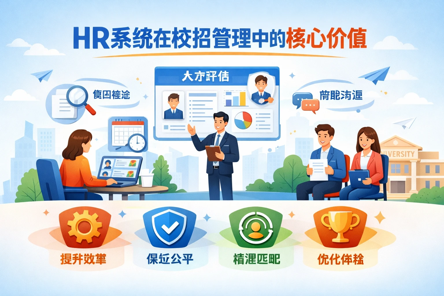 HR系统在校招管理中的核心价值