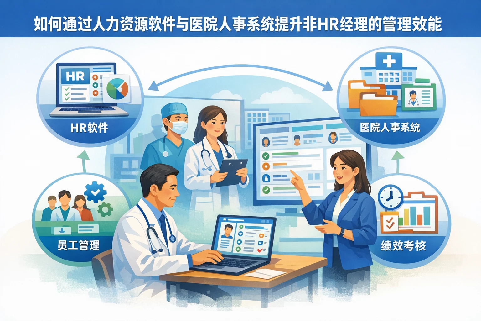 如何通过人力资源软件与医院人事系统提升非HR经理的管理效能
