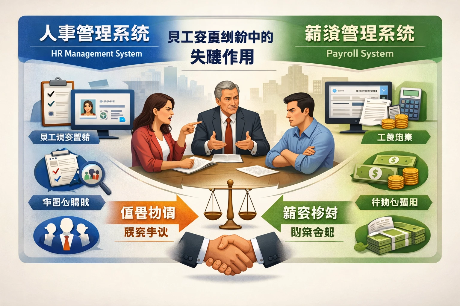 人事管理系统与薪资管理系统在员工安置纠纷中的关键作用