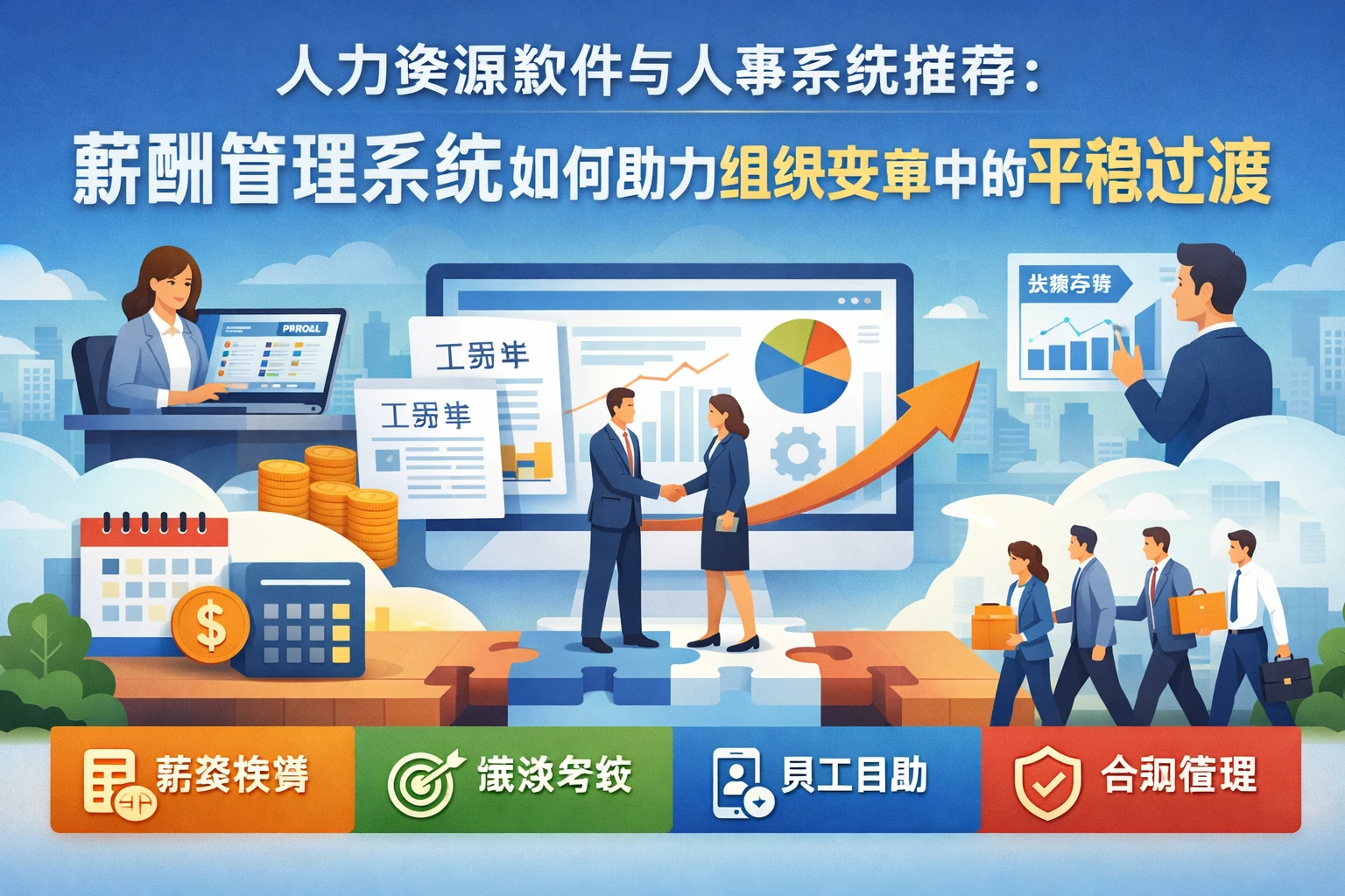 人力资源软件与人事系统推荐：薪酬管理系统如何助力组织变革中的平稳过渡