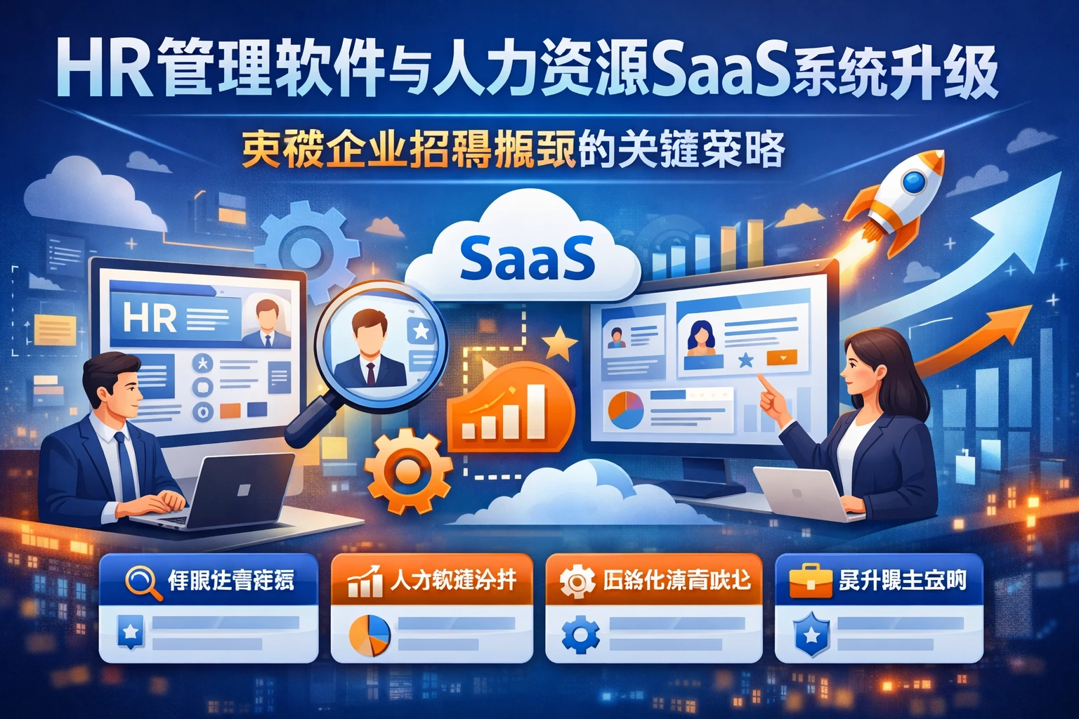 HR管理软件与人力资源SaaS系统升级：突破企业招聘瓶颈的关键策略