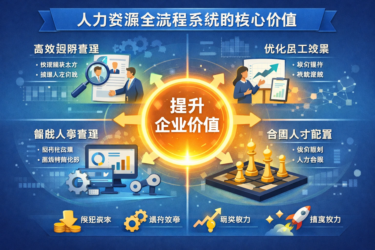 人力资源全流程系统的核心价值