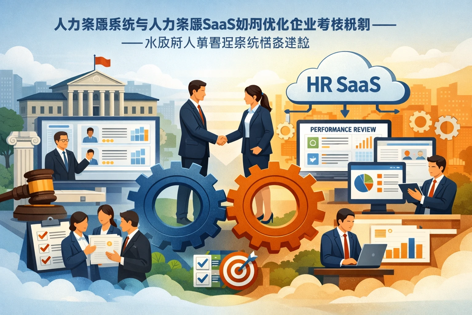 人力资源系统与人力资源SaaS如何优化企业考核机制——从政府人事管理系统借鉴经验
