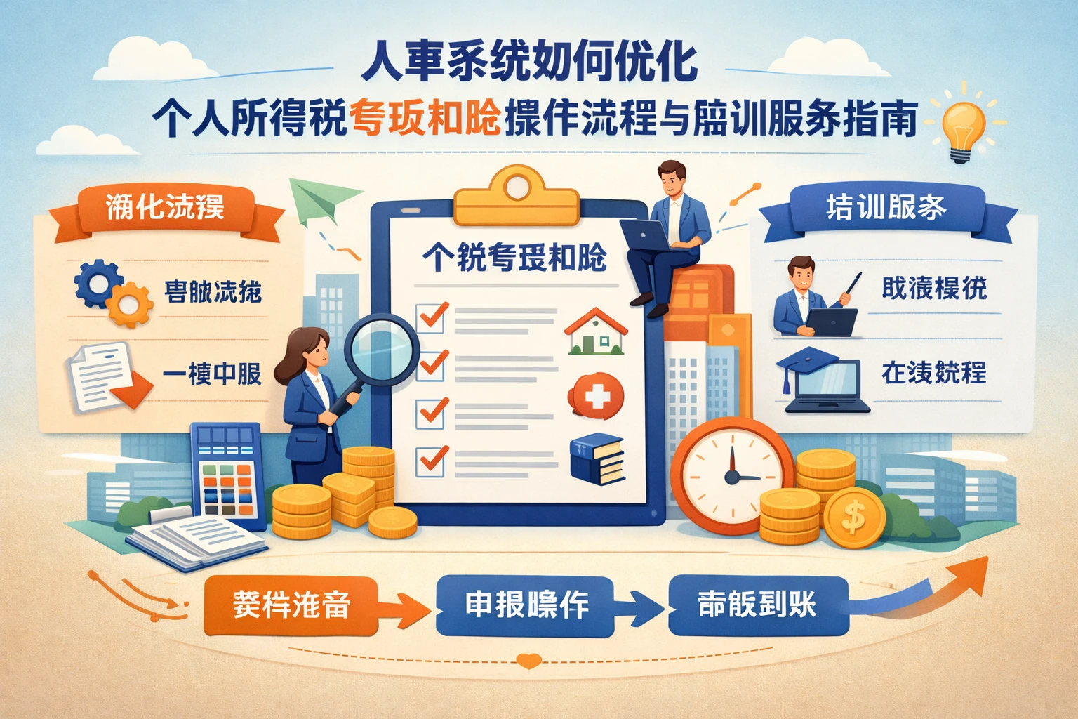 人事系统如何优化个人所得税专项扣除操作流程与培训服务指南