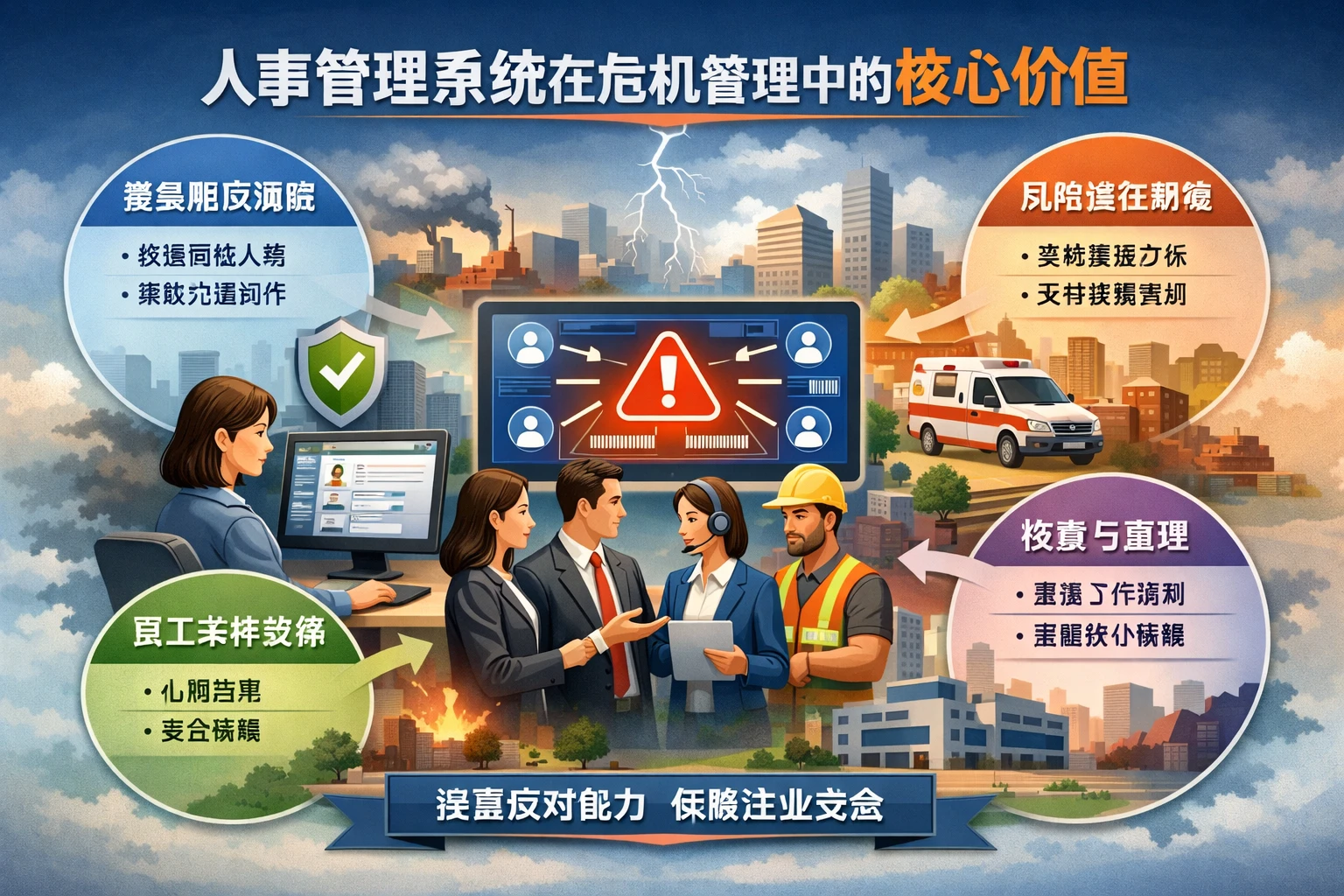 人事管理系统在危机管理中的核心价值