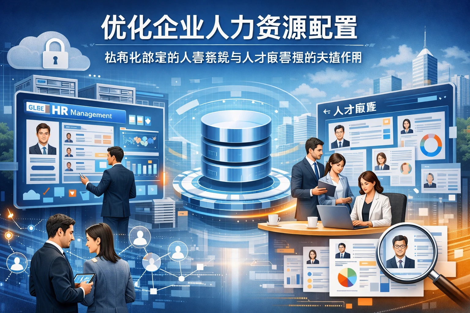 优化企业人力资源配置：私有化部署的人事系统与人才库管理的关键作用