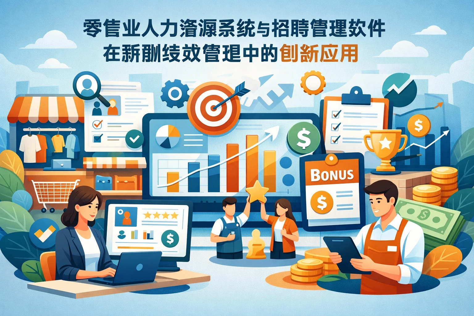 零售业人力资源系统与招聘管理软件在薪酬绩效管理中的创新应用