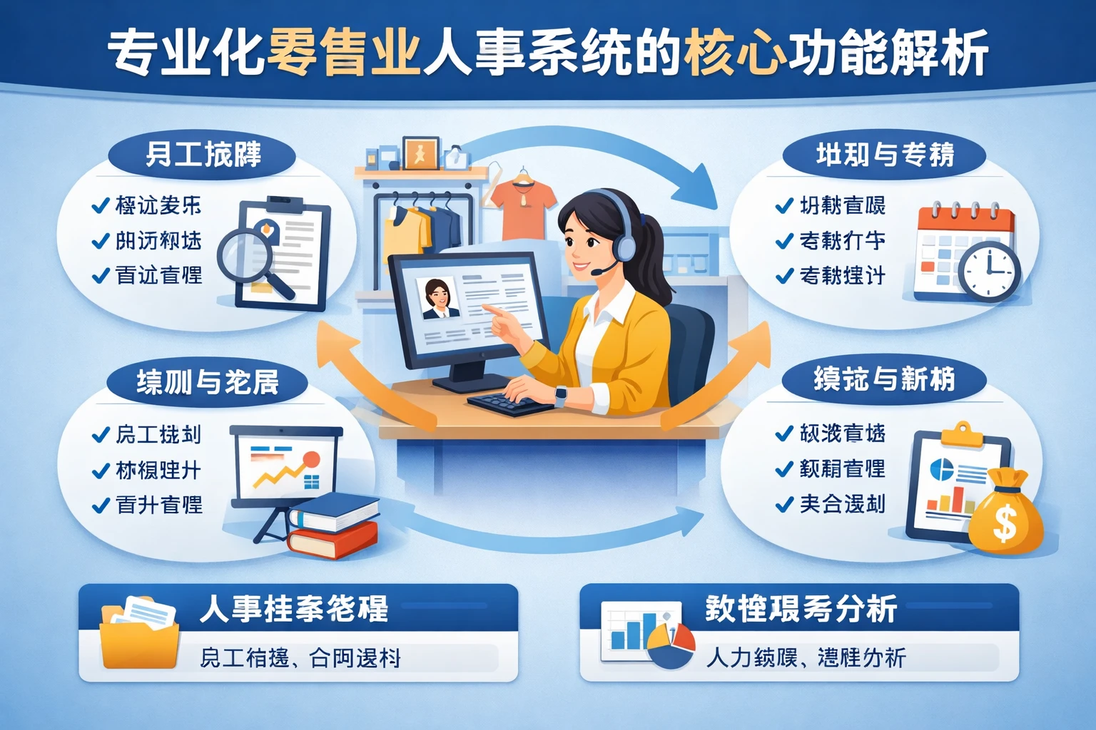 专业化零售业人事系统的核心功能解析