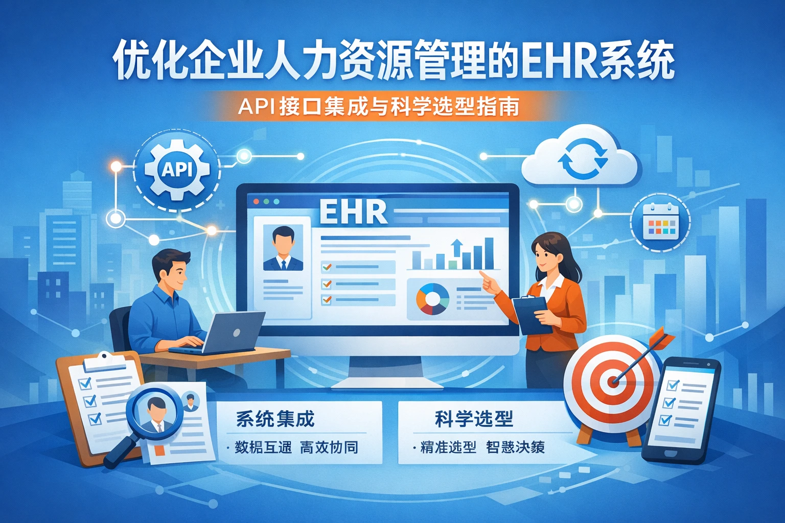 优化企业人力资源管理的EHR系统：API接口集成与科学选型指南