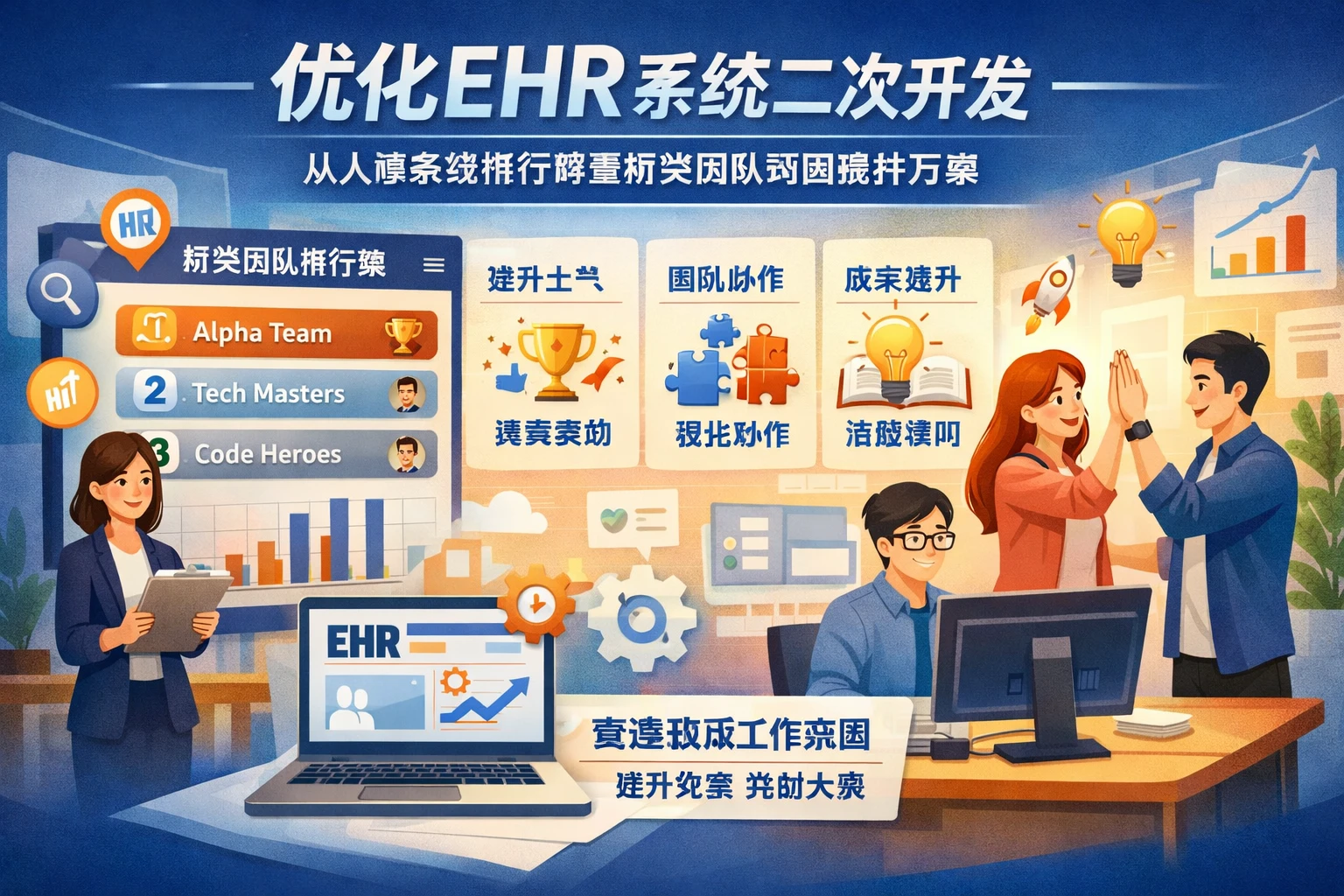 优化ehr系统二次开发：从人事系统排行榜看研发团队氛围提升方案