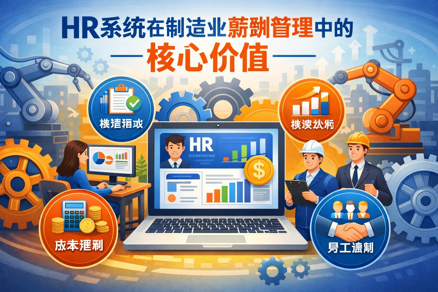 HR系统在制造业薪酬管理中的核心价值