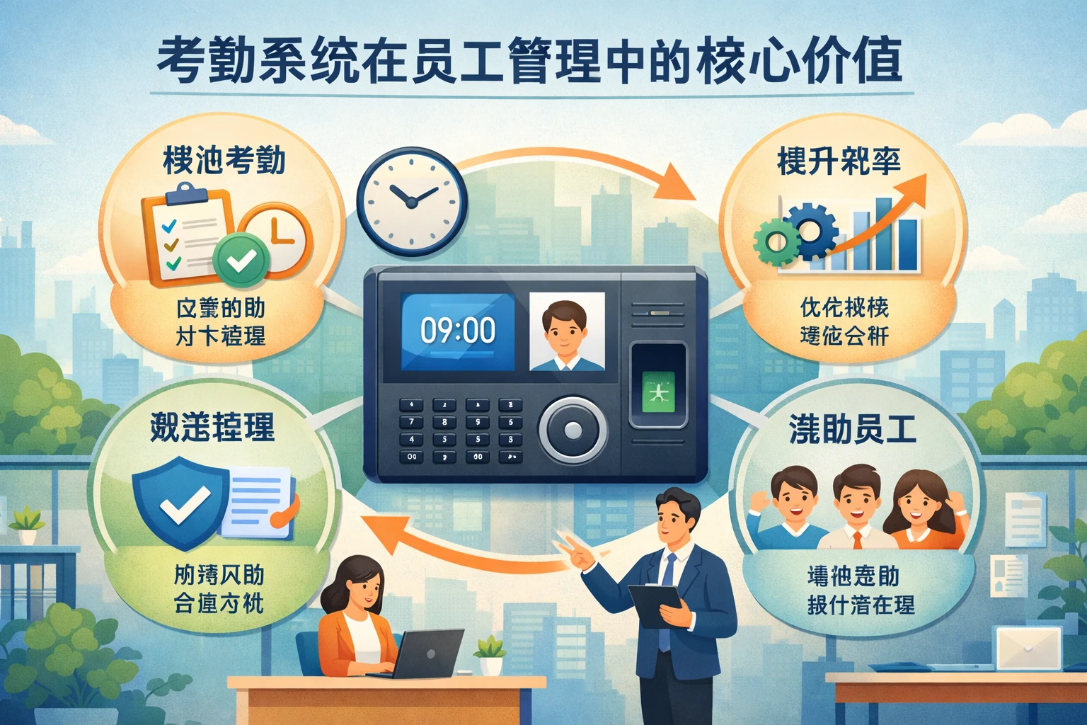 考勤系统在员工管理中的核心价值
