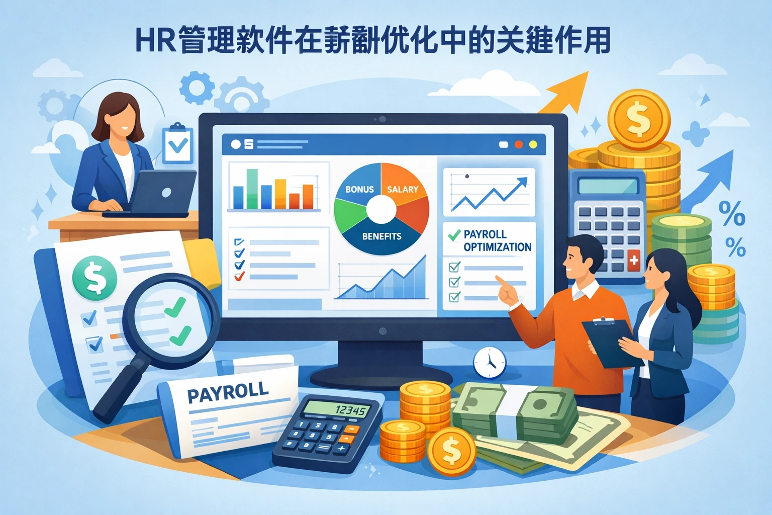 HR管理软件在薪酬优化中的关键作用