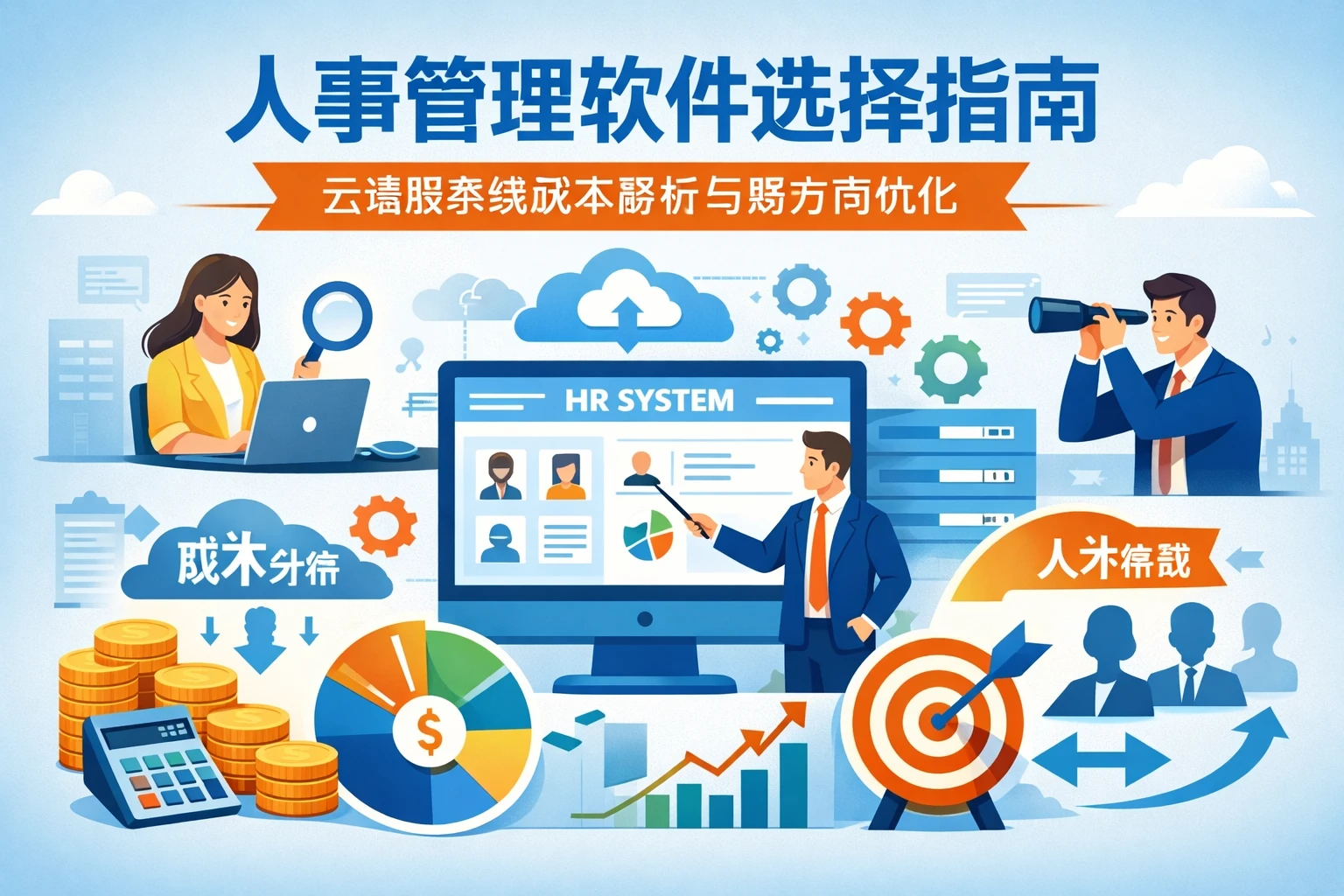 人事管理软件选择指南：云端版系统成本解析与招聘方向优化
