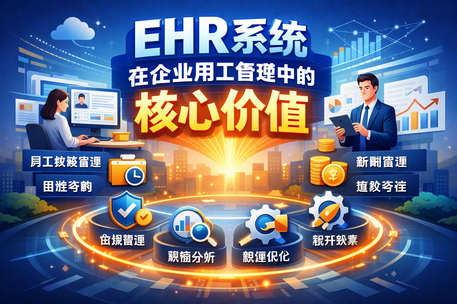 EHR系统在企业用工管理中的核心价值