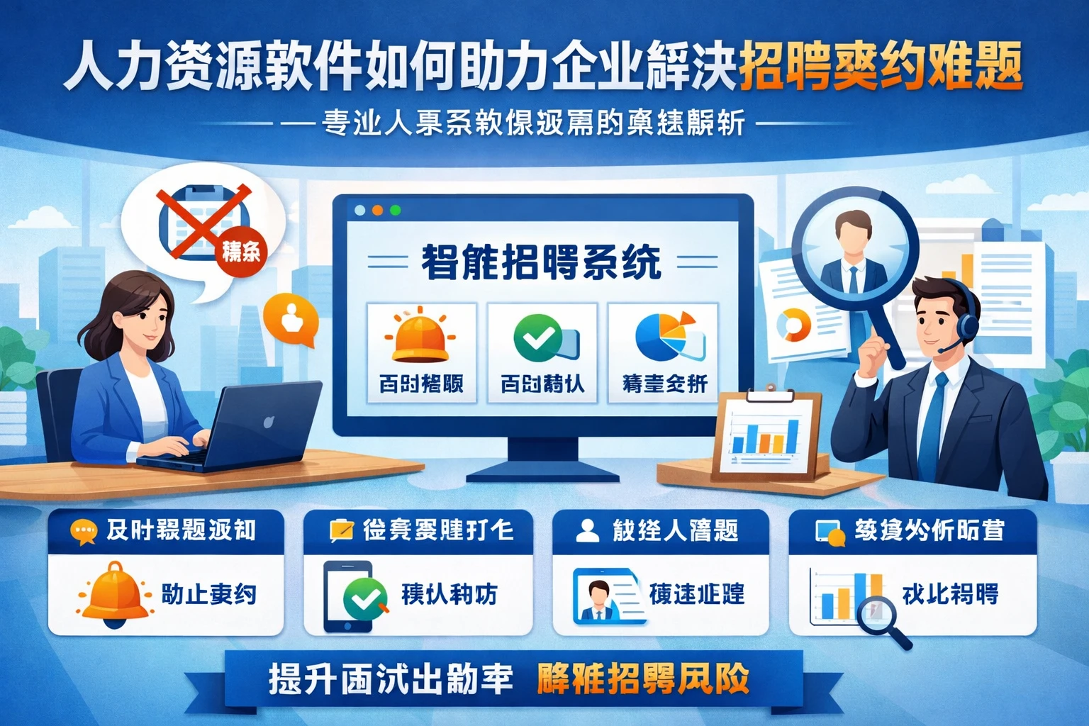 人力资源软件如何助力企业解决招聘爽约难题 - 专业人事系统供应商的深度解析
