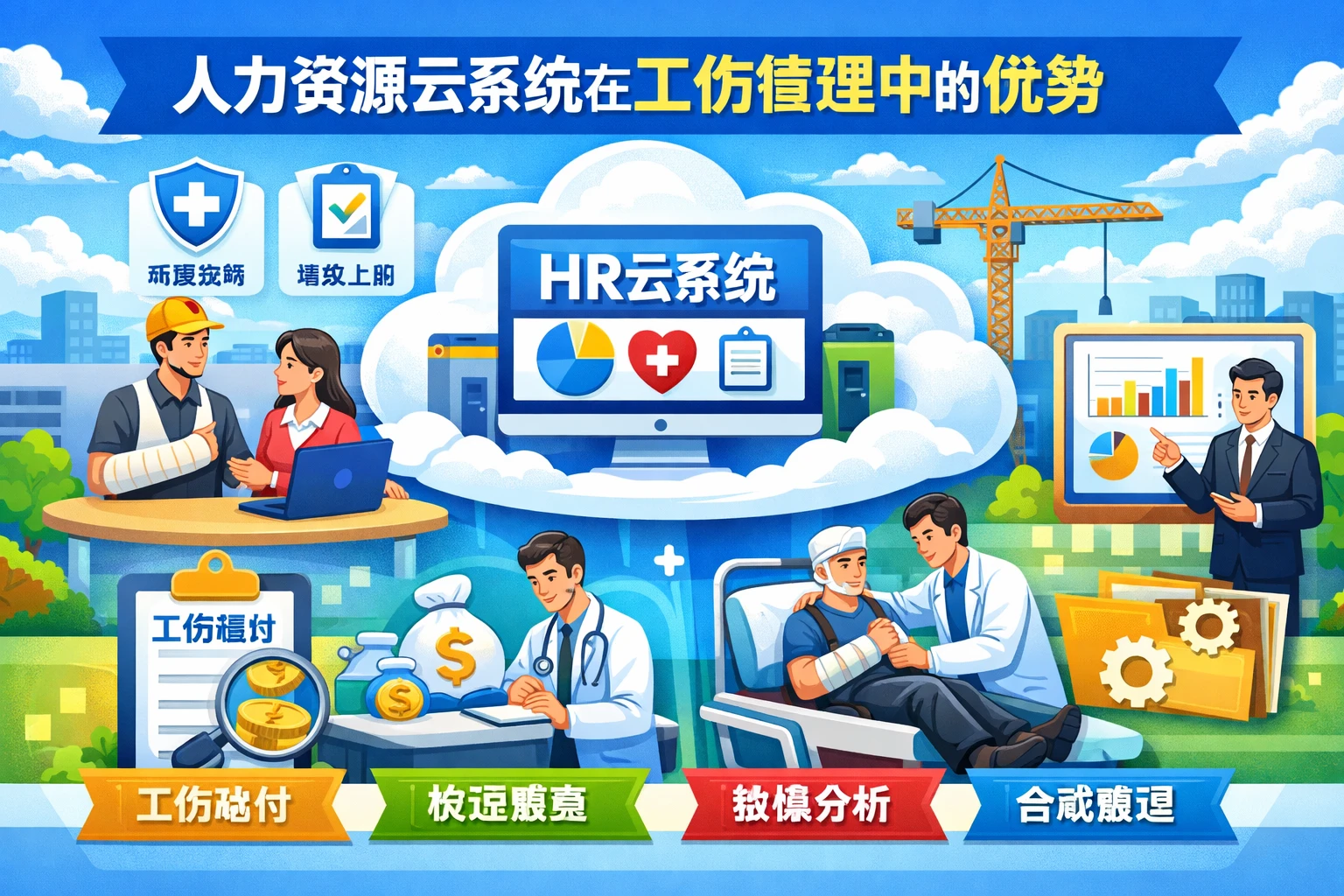 人力资源云系统在工伤管理中的优势