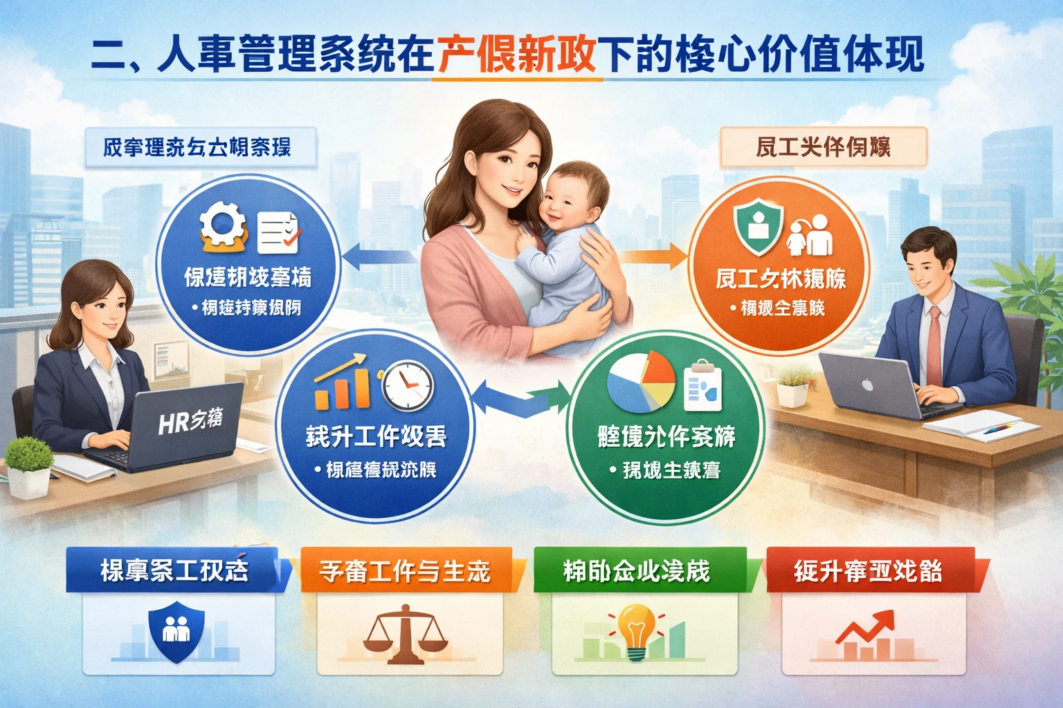 二、人事管理系统在产假新政下的核心价值体现