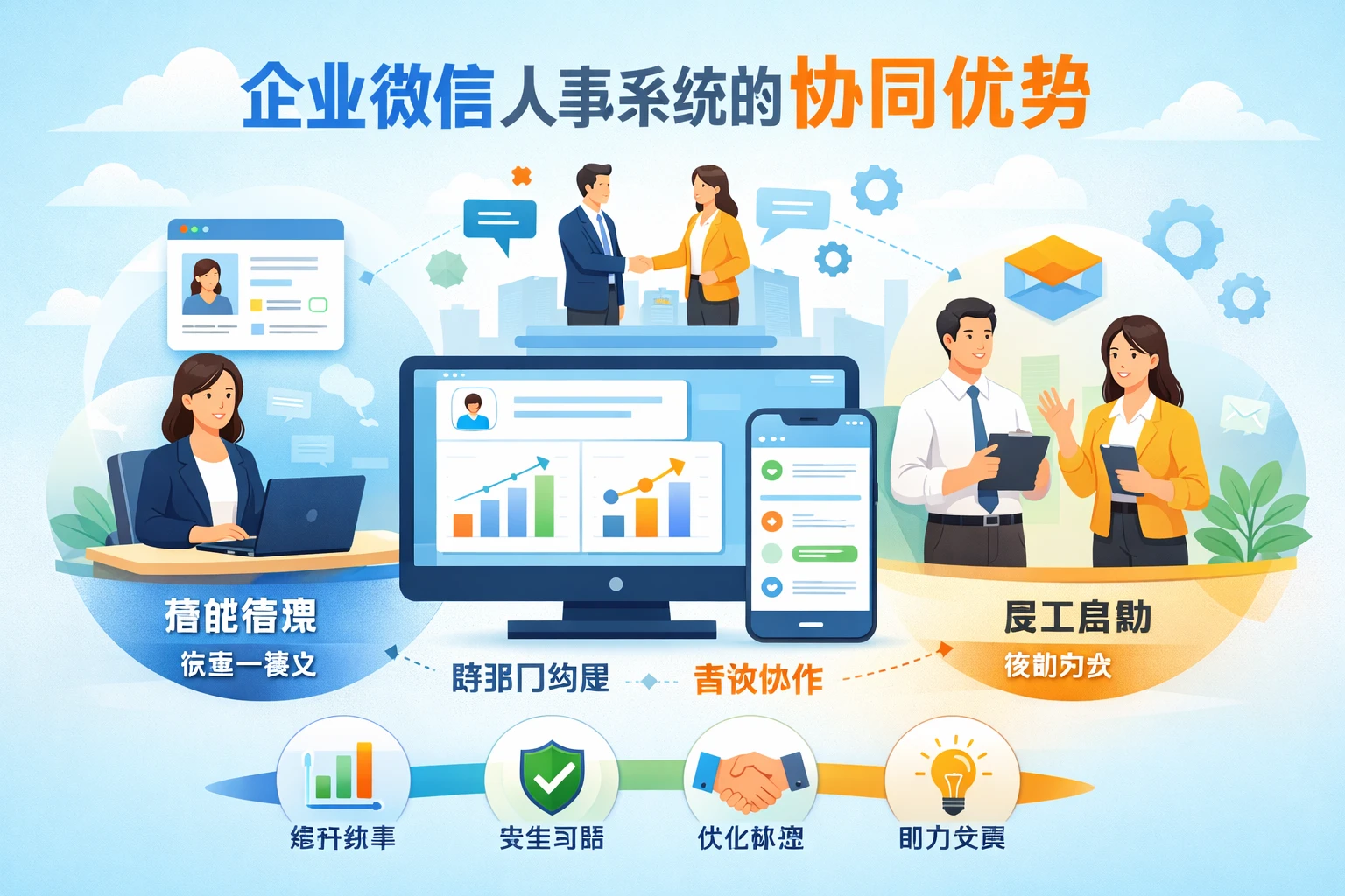 企业微信人事系统的协同优势