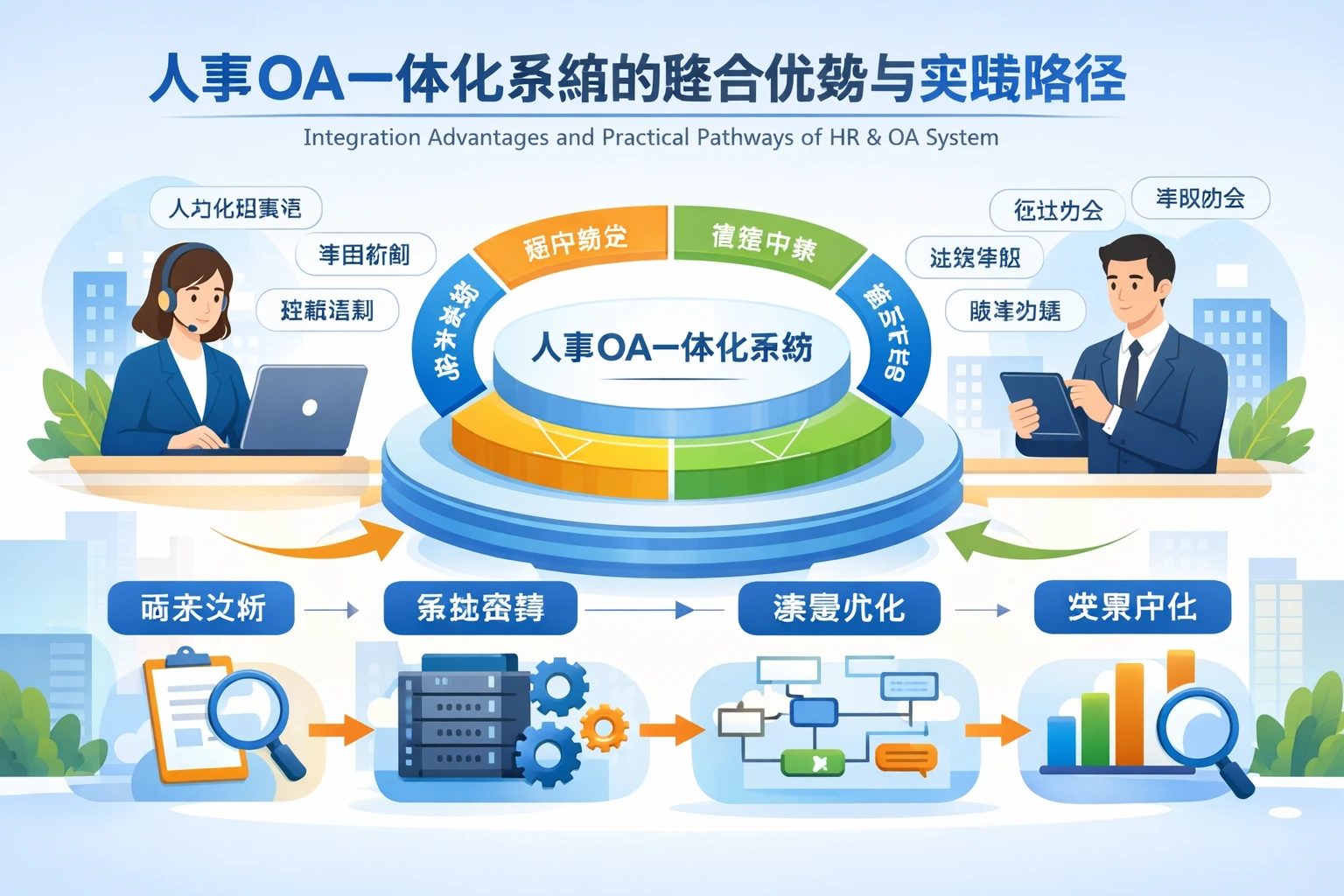 人事OA一体化系统的整合优势与实践路径