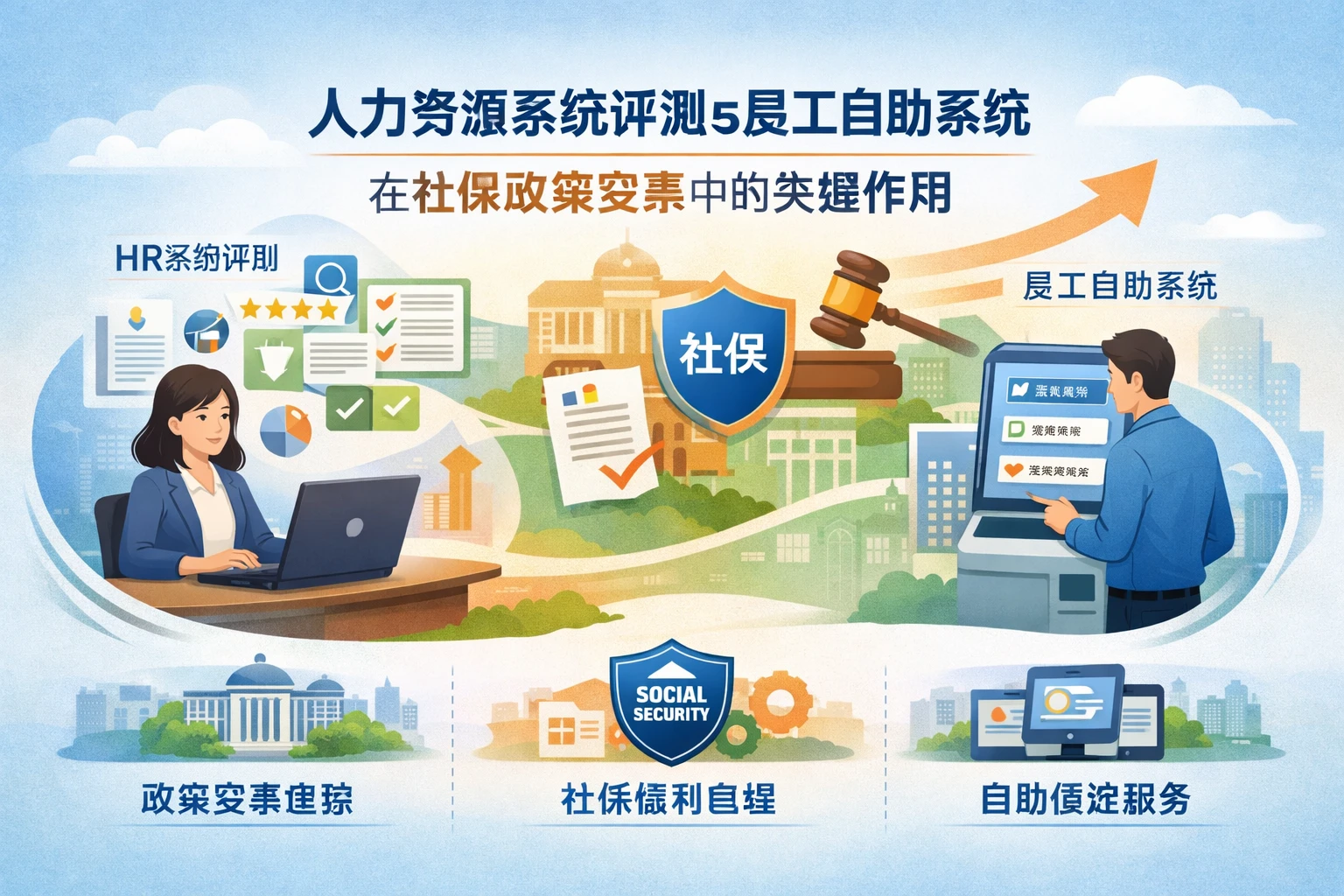 人力资源系统评测与员工自助系统在社保政策变革中的关键作用